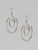 Thumbnail for your product : John Hardy Sterling Silver Oval Drop Earrings