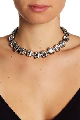Eye Candy Los Angeles Crystal Detail Bubble Collar Necklace
