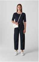 Thumbnail for your product : Whistles Scoop Back Top