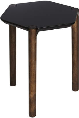 Umbra Lexy Side Table - Black/Walnut