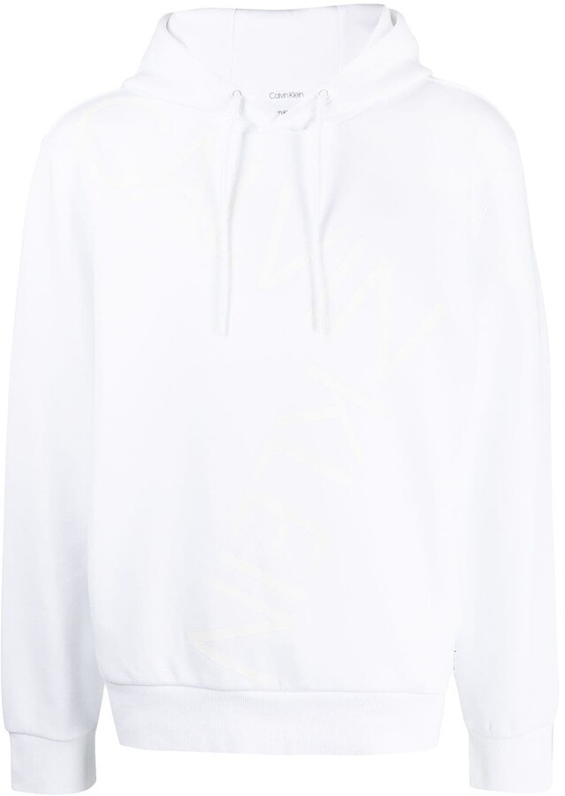 white hoodie calvin klein