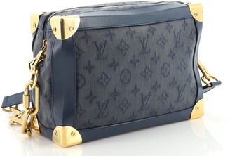 Louis Vuitton Soft Trunk Bag Monogram Denim Blue 974653