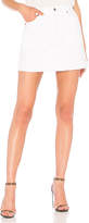 Thumbnail for your product : RE/DONE High Waisted Mini Skirt.