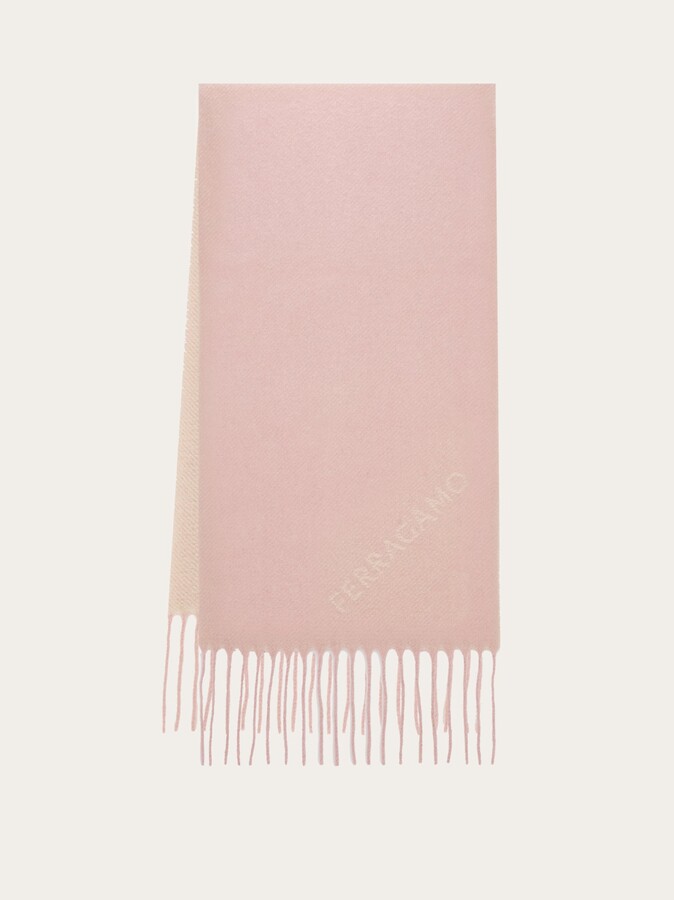 Ferragamo Women Jacquard scarf Pink