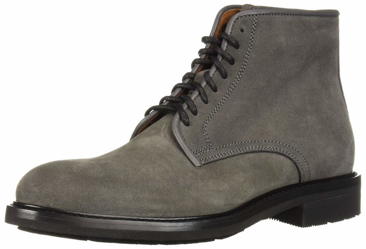 aquatalia grey suede boots