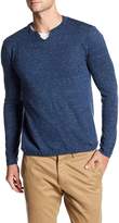 Thumbnail for your product : Autumn Cashmere Split Neck Long Sleeve Shirt