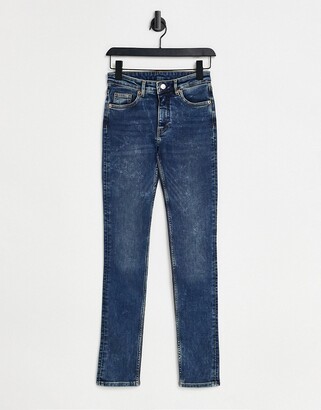 Monki skinny jeans in blue