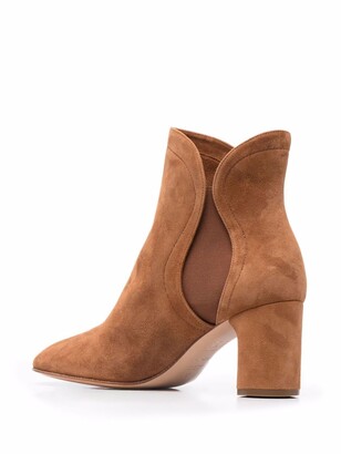 Casadei Angel Suede-Leather Boots