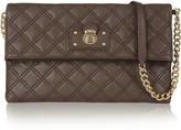 Thumbnail for your product : Marc Jacobs Sandy quilted leather clutch