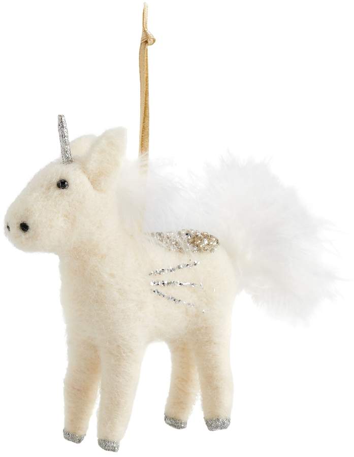 Lc Lauren Conrad LC Lauren Conrad Wool Unicorn Ornament