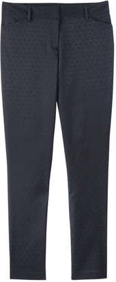 Joe Fresh Women's Pattern Pant, Navy (Size 0)