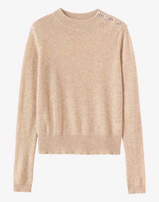 Toast Cashmere/Wool Button Sweater