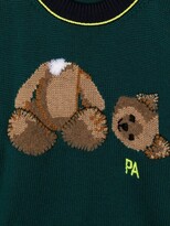 Thumbnail for your product : Palm Angels Kids Virgin-Wool Knit Jumper