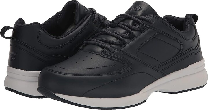 Propet Lifewalker Sport Women's Shoes Navy : 8 XX (4E) Leather