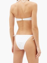 Thumbnail for your product : Fisch Chanzy Recycled-fibre Side-tie Bikini Briefs - White
