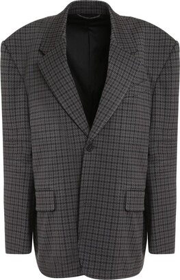 ジャケット SAULINA ANTONELLA - Double-breasted cotton blend jacket Saulina Antonella - Double-Breasted Cotton Blend Jacket