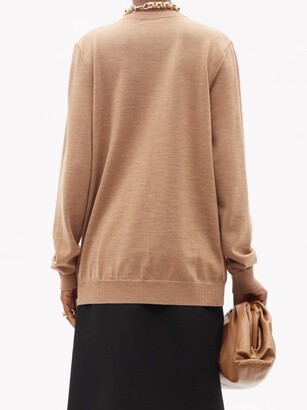 Wardrobe NYC Release 01 Dropped-shoulder Merino-wool Sweater - Camel