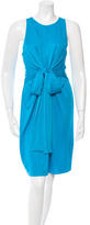 Thumbnail for your product : Issa Silk Keyhole-Accented Dress w/ Tags