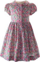 Thumbnail for your product : Rachel Riley Girl's Collared Floral-Print Dress, Size 3T-10