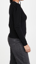Thumbnail for your product : Autumn Cashmere Puff Sleeve V Neck Cashmere Cardigan