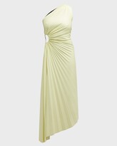 Thumbnail for your product : A.L.C. Delfina Cut-Out Pleated Midi Dress