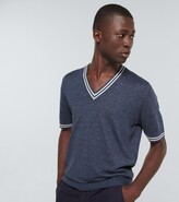 Thumbnail for your product : Brunello Cucinelli Short-sleeved sweater