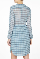 Thumbnail for your product : Burberry Marie Check Silk Dress