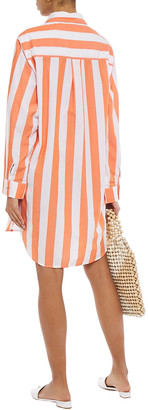 Mara Hoffman Striped Cotton-broadcloth Shirt