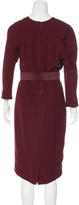 Thumbnail for your product : Lela Rose Silk A-Line Dress
