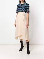Thumbnail for your product : Fendi draped midi skirt