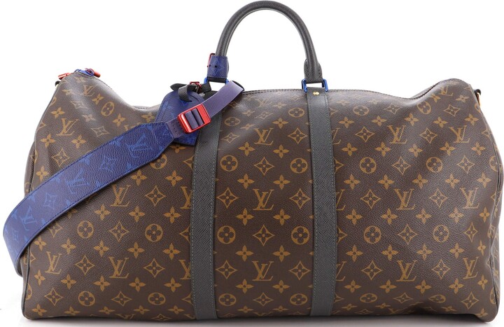 Louis Vuitton Outdoor Keepall Bandouliere Bag Limited Edition Monogram  Canvas with Taiga Leather 55 - ShopStyle