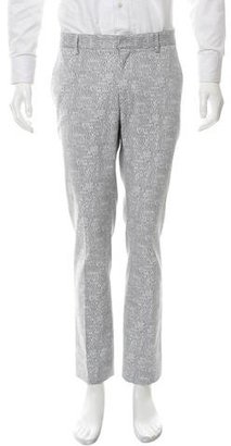 Calvin Klein Collection Flat Front Pants