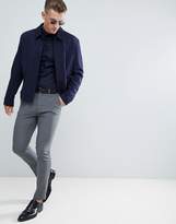 Thumbnail for your product : Jack Wills Hinton Skinny Poplin Stretch Fit Shirt In Navy