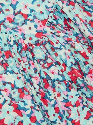 Rotate by Birger Christensen Alison Floral-Print Mini Dress