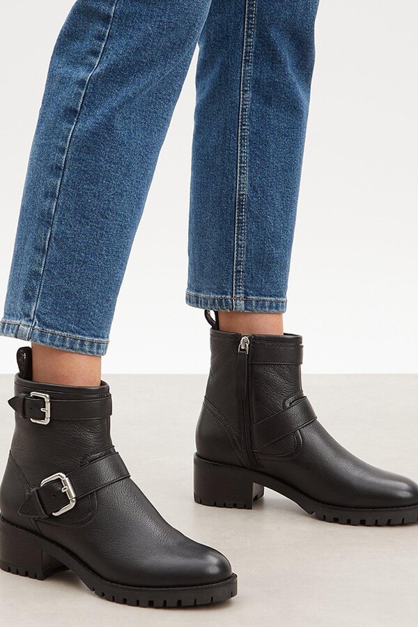 Biker Boots Grey Boots Dorothy Perkins Leather Boots Dorothy