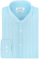 Thumbnail for your product : Calvin Klein Regular Fit Gathered Stripe Dress Shirt