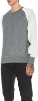 Thumbnail for your product : Rag and Bone 3856 rag & bone Loopback Cotton-Blend Sweatshirt in Grey