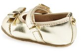 Thumbnail for your product : MICHAEL Michael Kors 'Grace Bina' Mary Jane Crib Shoe (Baby)