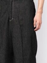 Thumbnail for your product : SASQUATCHfabrix. Contrast-Stitch Straight-Leg Jeans