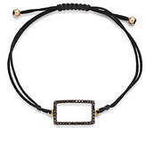 Thumbnail for your product : Black Diamond Diane Kordas & 18K Rose Gold Rectangle Cord Bracelet