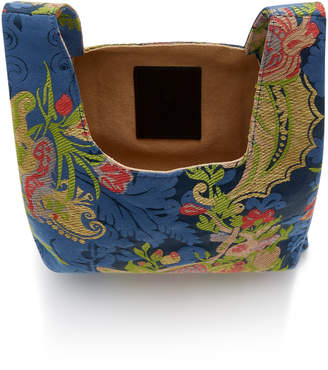 Hayward Floral Silk Jacquard Mini Shopper Bag