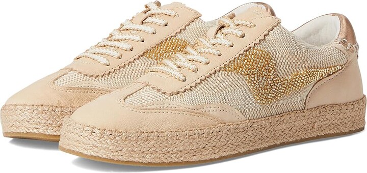 Dolce Vita Notice Espadrille Bead Women's Shoes Gold : 8.5 M, Leather