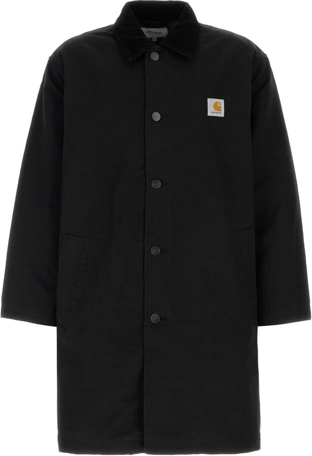 Carhartt Black Canvas Webster Coat