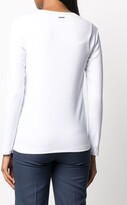 Thumbnail for your product : Fabiana Filippi Bead-Trimmed Long Sleeved Top