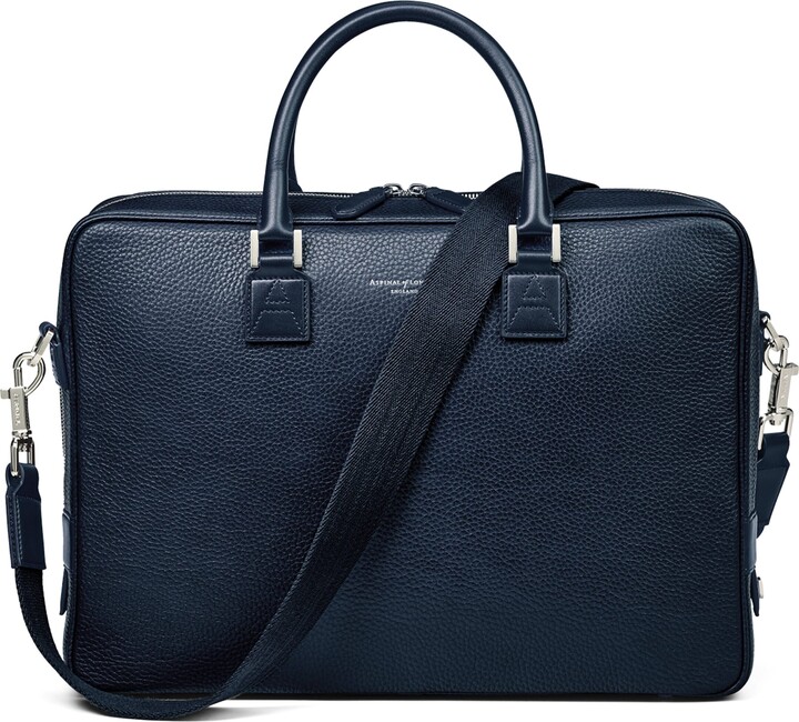 Leather Mount Street Briefcase Bag