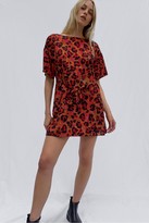Thumbnail for your product : French Connection Bernadia Crepe Belted Printed Dress