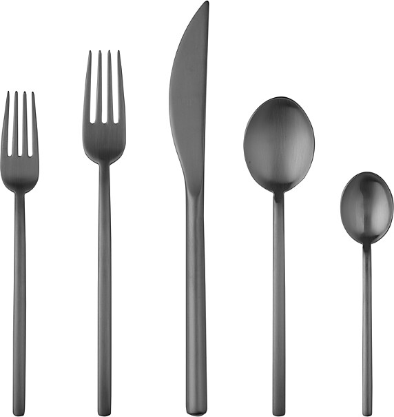 Mepra Due Ice Oro 5-Piece Place Setting