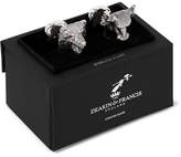 Thumbnail for your product : Deakin & Francis Bull & Bear Sterling Silver Ruby Cufflinks