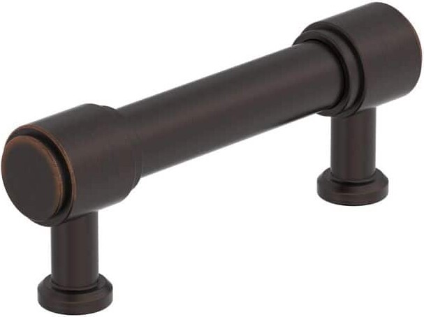 Faircrest 3 in. (76mm) Center-to-Center Oil-Rubbed Bronze Bar Cabinet Pull