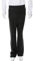 Thumbnail for your product : Thom Browne Wool Straight-Leg Pants w/ Tags black Wool Straight-Leg Pants w/ Tags